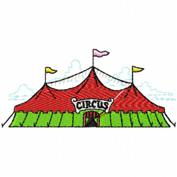 Cirque Embroidery Design 8